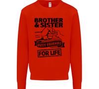 Fratello E Sorella Migliori Amici Fratelli Uomo Felpa