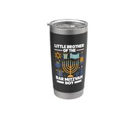 Fratello minore del Bar Mitzvah Bicchiere termico in acciaio inox doppia parete