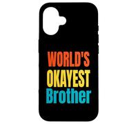fratello più ok del mondo Custodia per iPhone 16