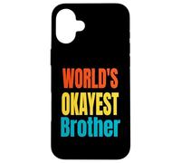 fratello più ok del mondo Custodia per iPhone 16 Plus