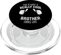 Fratello Questo è l'aspetto di un fratello davvero figo PopSockets PopGrip per MagSafe