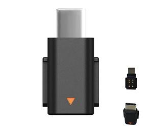 Fraternize Adattatore per telefono di tipo C per DJI Mic Mini Smartphone/PC/Mac, accessori OEM Supporto per iPhone 15/16 serie di tipo C. (non compatibile con DJI Mic 2/Mic)