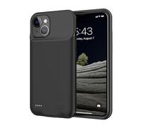 Fraternize Custodia per batteria per iPhone 15, 10000 mAh, custodia di ricarica portatile sottile e ricaricabile per iPhone 15, colore: Bianco