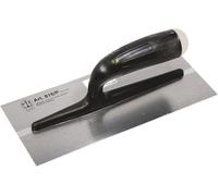 FRATTAZZO FRATTONE ACCIAIO LISCIO MANICO PLASTICA 12x28 280x120 mm ANCORA 816/P