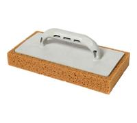 Frattazzo in Plastica per Lavaggio Piastrelle con Spugna da 25 mm - Tavoletta Lavapavimenti con Spugna - Con Rivestimento in Spugna Idroponica - Per Fughe e Stucco