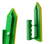 frattazzo per intonaco frattone in acciaio inox Cazzuola a punta palmare in spugna galleggiante spatola con manico cazzuole a mano pratica 9,25x2,4 pollici for stuccatura calafataggio muratori intonac