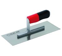 Frattazzo Tedesco Art. 804/S Cm. 24x10 In Acciaio E Legno Ancora Edilizia