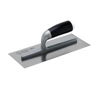 Frattone Liscio Tipo 'Usa' Base E Supporto In Inox Saldato, Manico Ricoperto In Plastica.