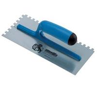 Frattone Dentato per Colla in Acciaio con Manico in ABS 28 CMX12 6 Pezzi