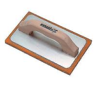 FRATTONE GOMMA AUSONIA ARANCIO BASE ALLUMINIO/LEGNO MM 135X215 PZ 3