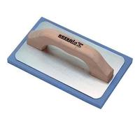 Frattone gomma ausonia blu base alluminio/legno mm 135x215 conf. da 2pz