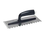 FRATTONE IN ACCIAIO DENTATO A SINISTRA cm.12x28 -