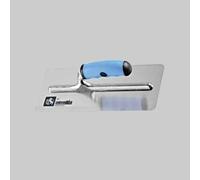 Ausonia - Frattazzo per stucco a bordi tondi FUSION INOX cm 20x8