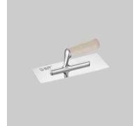 Frattone liscio inox m.legno 825/i pavan 24x10 cm - spessore 0,5 mm