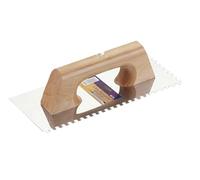 Frattone Mala 280x120 mm, 10x10 mm, ideale per levigare e livellare superfici in lavori di costruzione e finitura.