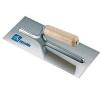 Frattone per Stucco in Acciaio con Manico in Legno 28 CMX12 42003 2 Pezzi