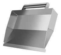 Frattone per Stucco in Acciaio Inox Argento per Finitura Muratura