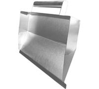 Frattone per Stucco in Acciaio Inox Argento, Resistente alla Ruggine