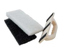 Frattone pulizia piastrelle 873 ancora base poliuretano 2 tamponi h.mm 20 mm ...