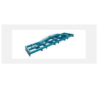 FRATTONE RASATORE RABOT A 8 LAME IN ACCIAIO SUPERLEGGERO 650GR FT SPA