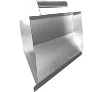 Frattone Raschietto per Stucco in Acciaio Inox Argento