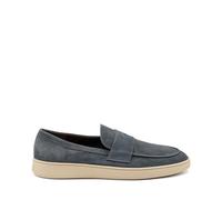 Frau 24B4 Siberia Grigio Scarpe Uomo Mocassino camoscio 42