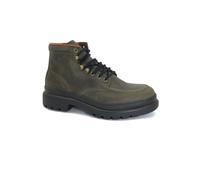 FRAU 32L9 gray grigio scarpe scarponcino uomo stivaletto lacci pelle