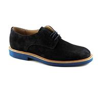 FRAU 35C1 Blu Scarpe Uomo Eleganti Casual Lacci camoscio 41