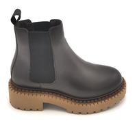 Frau 78L3 stivaletto plateau pelle testa moro elastico tacco 4cm fondo gomma 5/6