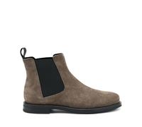 Frau 98C3 Stivaletti Chelsea Boot in camoscio Visone Tortora Visone, 39