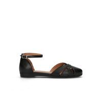FRAU Ballerina donna nera in pelle 41