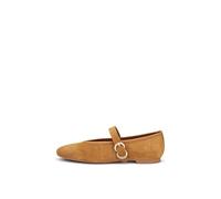 Frau - Ballerina in Suede