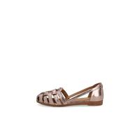Frau - Ballerina ragnetto in Pelle Laminata