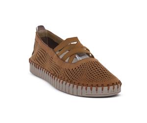FRAU CARAMEL NABUK mocassino Donna 38