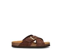 Frau Ciabatta Donna Marrone Pelle Scamosciata FR-17B3-COC-A122624