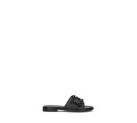 FRAU Ciabatta donna nera in pelle 37