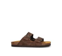 FRAU Ciabatta uomo testa di moro in suede 40