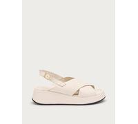 Frau, ,Shoes ,Donna ,Bianco ,38 EU 04M4 Wedge Sandal