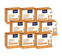 FRAU Magnesio e Potassio, Integratore Alimentare con Potassio, Magnesio, Sali Minerali, 9 Confezioni X 20 Bustine, Senza Lattosio, Senza Glutine, Contro La Spossatezza E La Debolezza, color Bianco