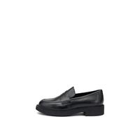 Frau 79L2 nero beatles donna scarpe stivaletti tronchetti pelle elastici 38