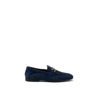Frau Mocassino Blu con Morsetto 34D6-44, Blu