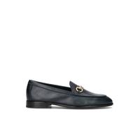 FRAU Mocassino donna blu in pelle 40