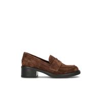 FRAU Mocassino donna marrone in suede 38