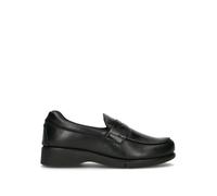 FRAU Mocassino donna nero in pelle 38