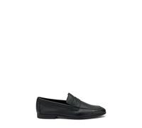 Frau Mocassino Elegante Bocca di Leone. Made in Italy Nero Nero