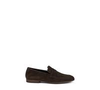 Frau - Mocassino in Pelle Scamosciata, Marrone, 41