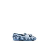 Frau - Mocassino Intreccio, Azzurro, 39