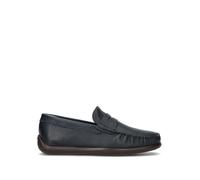 FRAU Mocassino uomo blu in pelle 43