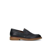FRAU Mocassino uomo blu in pelle 43