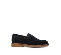 FRAU Mocassino uomo blu in suede 39